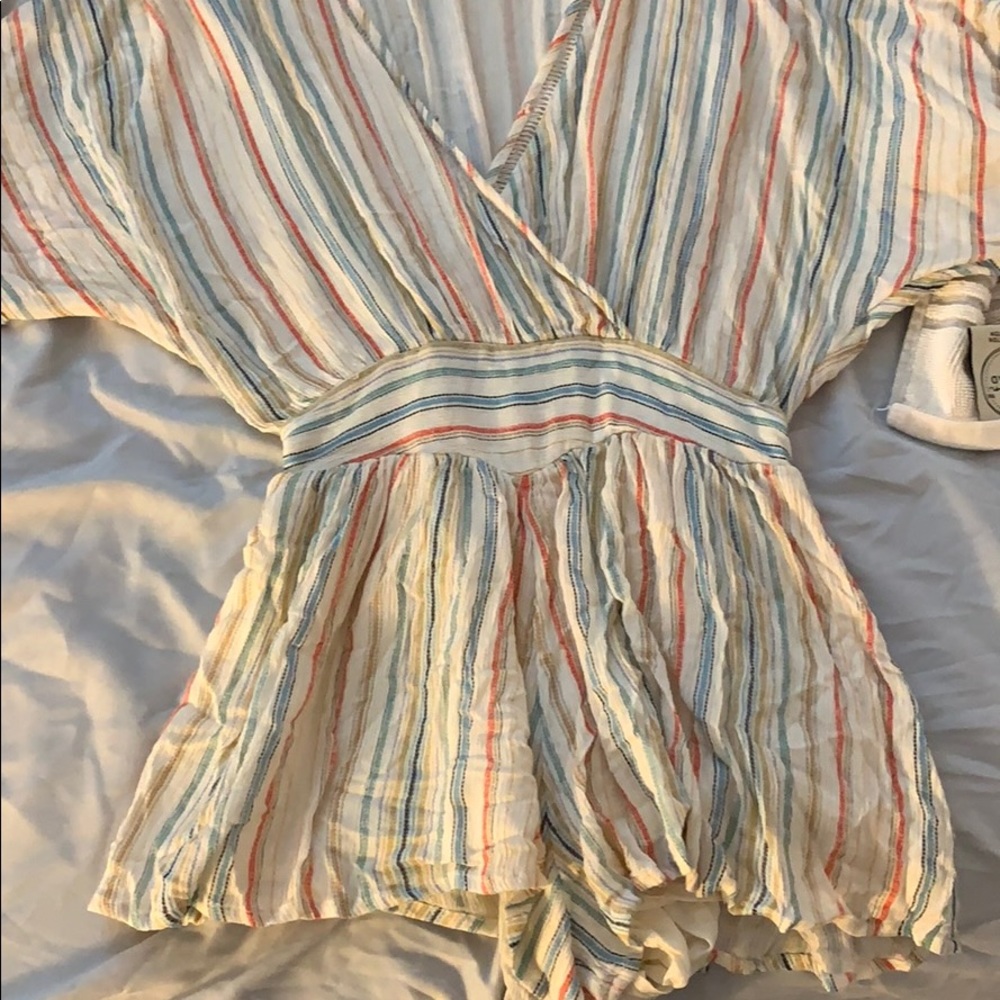 Multicolor / rainbow romper - Picture 1 of 4